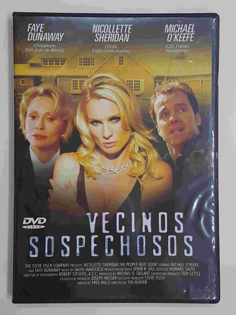 DVD pelicula: Vecinos sospechosos. Dirigida por Tim Hunter