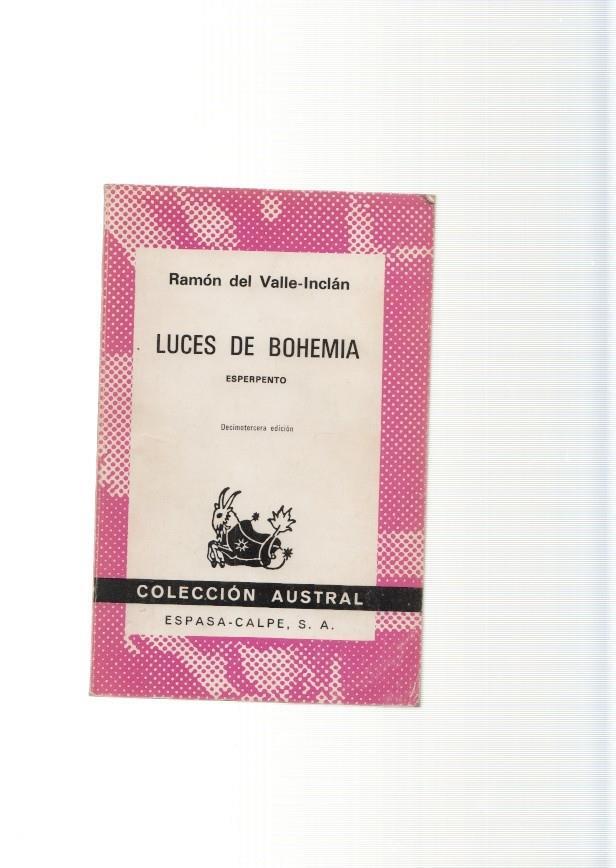 Luces de Bohemia: esperpento