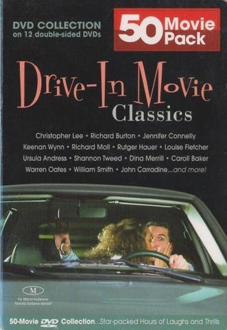 12 DVD pack: Drive-In movie 50 movie pack (INGLÉS)
