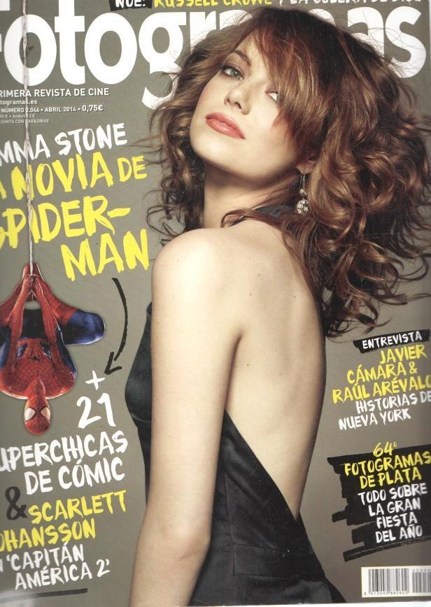 Fotogramas numero 2046, abril 2014: Emma Stone, la novia de Spider-Man -21