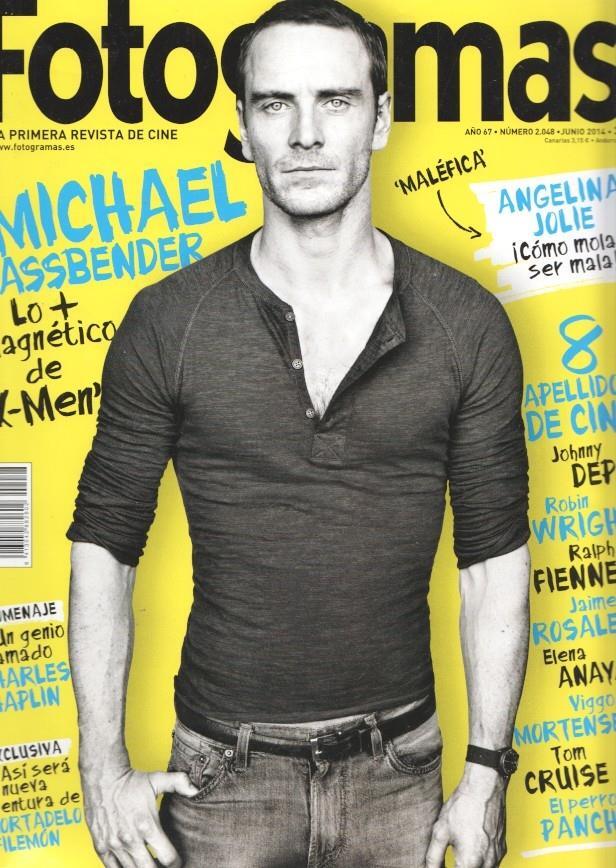 Fotogramas numero 2048, junio 2014: Michael Fassbender: lo mas magnetico de 