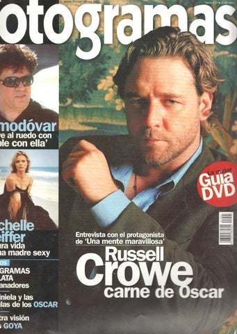 Fotogramas numero 1901, marzo 2002: Almodovar vuelve al ruedo con Hable con