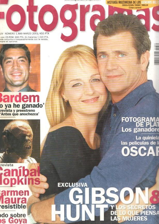 Fotogramas numero 1889, marzo 2001: Gibson y Hunt y los secretos de lo que