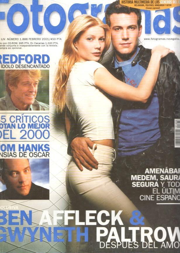Fotogramas numero 1888, febrero 2001: Redfor, el idolo desencantado- Ben 