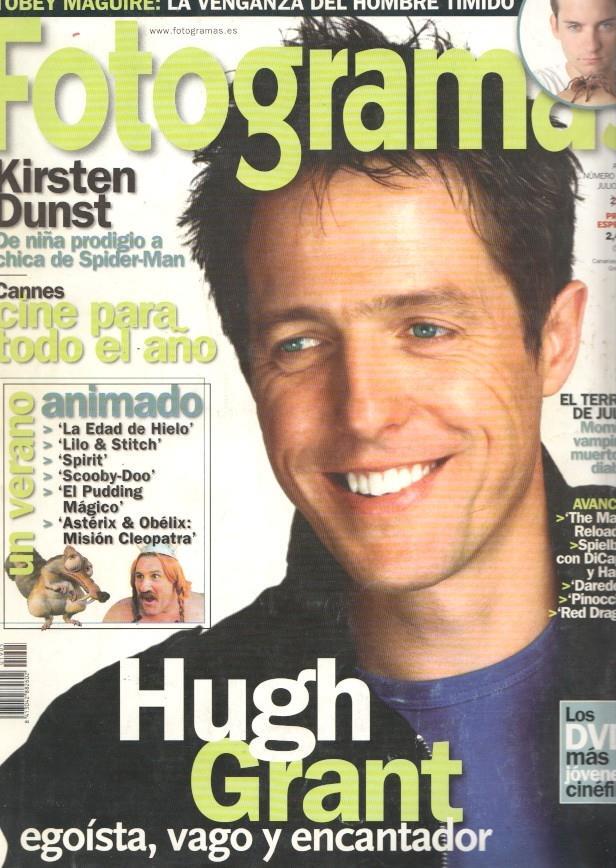 Fotogramas numero 1905, Julio 2002: Hugh Grant, egoista, vago y encantador-