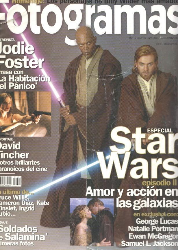 Fotogramas numero 1903, mayo 2002: Especial Star Wars, episodio II, Amor y