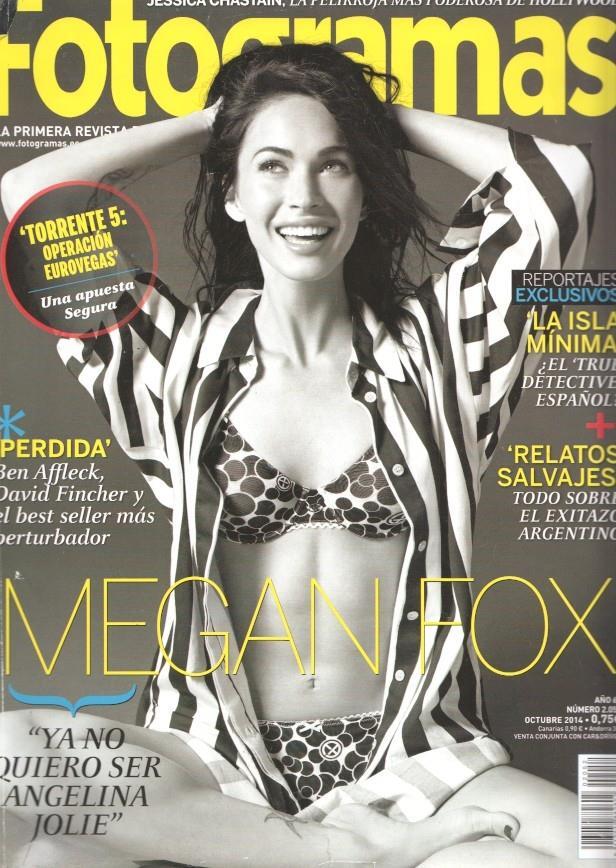 Fotogramas numero 2052, octubre 2014: Jessica Chastain, la pelirroja mas pode-