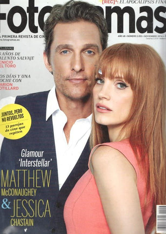 Fotogramas numero 2053, noviembre 2014: Clamour interstellar, Mattew