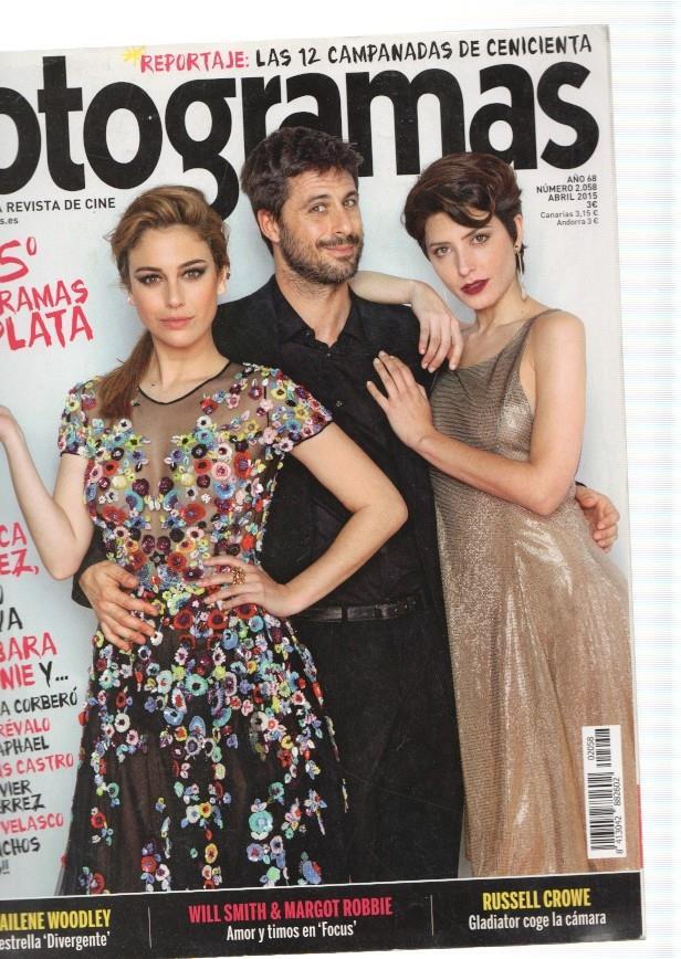 Fotogramas numero 2058, abril 2015: Una noche con Blanca Suarez, Hugo Silva,