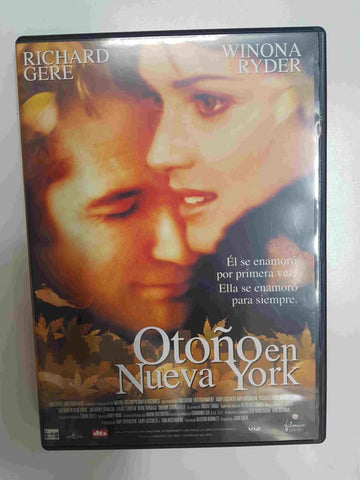 DVD pelicula: Otoño en Nueva York. Dirigida por Joan Chen