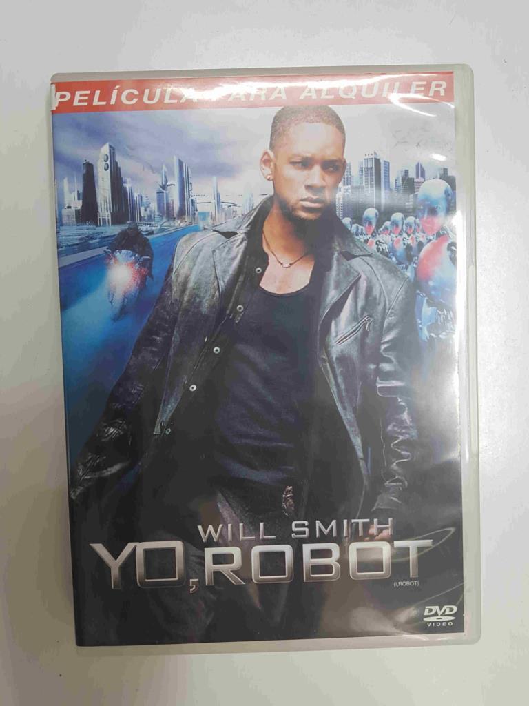DVD pelicula: Yo, Robot. Dirigida por Alex Proyas. Protagonizada por Will Smith