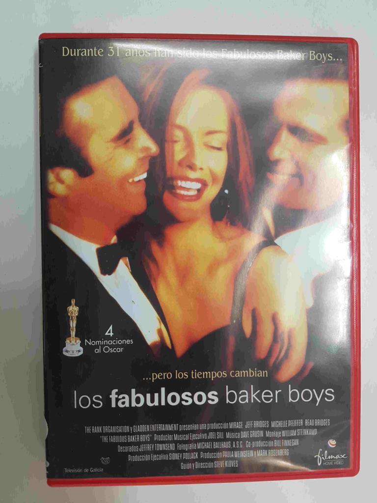 DVD pelicula: Los fabulosos Baker Boys. Dirigida por Steve Kloves