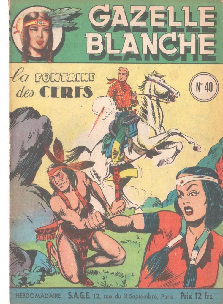 Gazelle Blanche numero 40: La fontaine des ceres