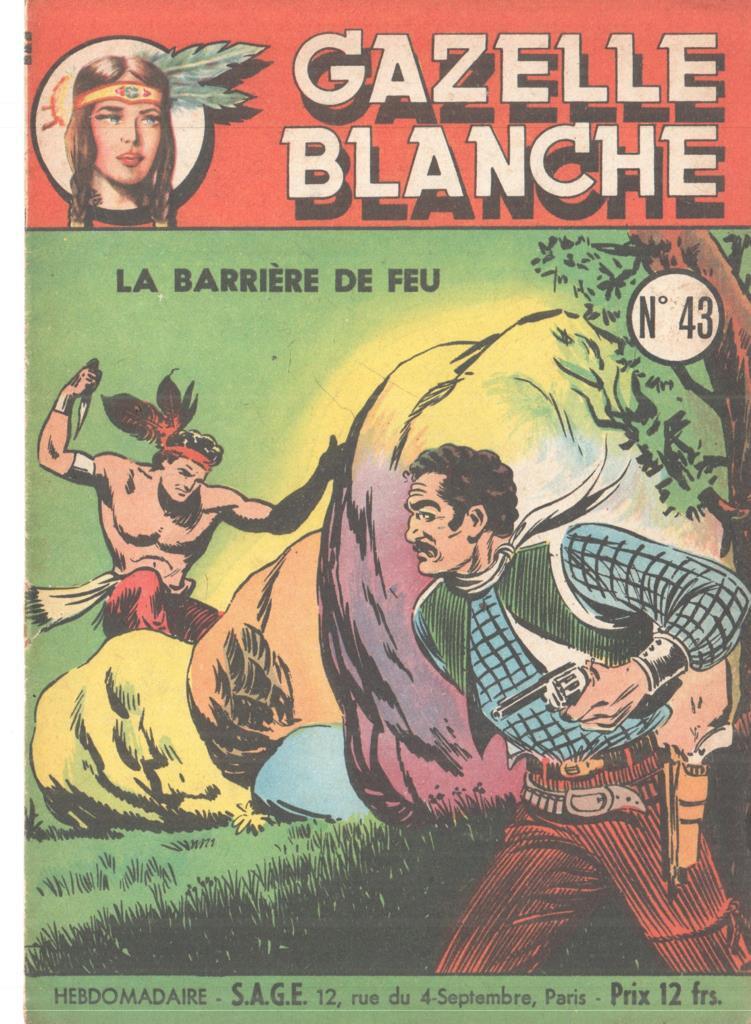 Gazelle Blanche numero 43: La barriere de feu
