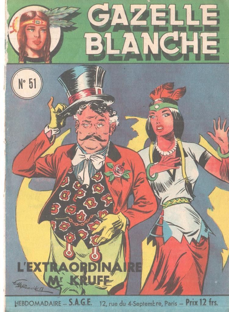Gazelle Blanche numero 51: L'extraordinaire Mr. Kruff