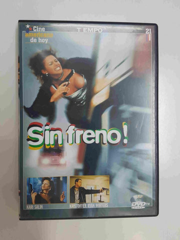 DVD pelicula: Sin freno, dirigido por Blyth. Coleccion Cine americano de hoy