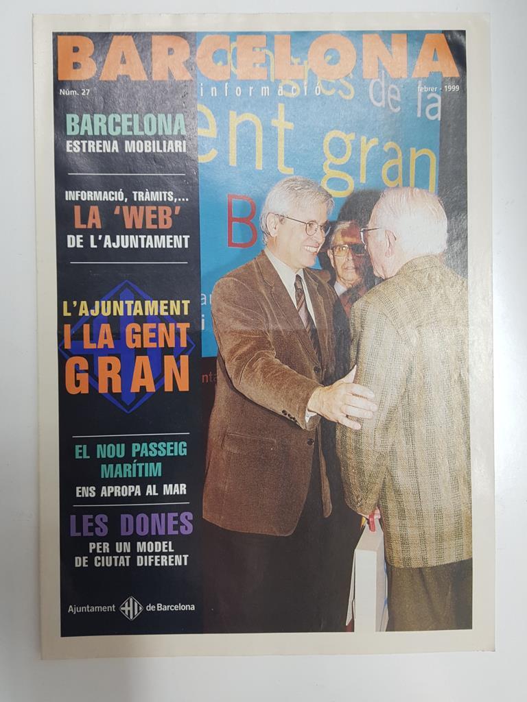 Revista Barcelona Informacio: num 27, febrer 1999.  La rehabilitzacio d'edificis de l'Eixample. 