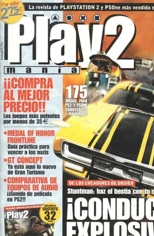 Play2 Mania: num 43 - Guia RE Code: Veronica X, Reportajes: Stuntman, Medal of honor Frontline, GT Concept