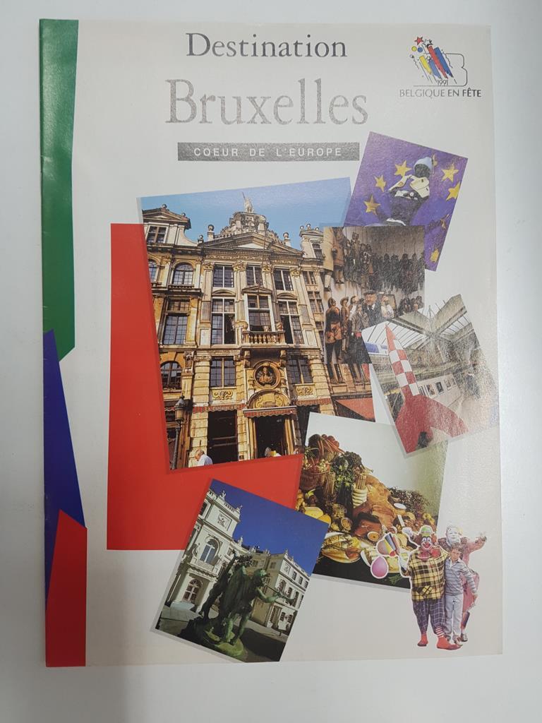 Revista: Destination Bruxelles, coeur de l'Europe. Belgique en fete 1991