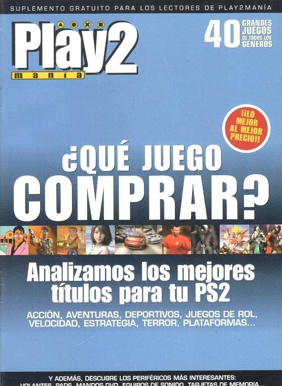 Play2 Mania Suplemento No. 50: ¿Que juego comprar? Analizamos los mejores titulos para tu PS2