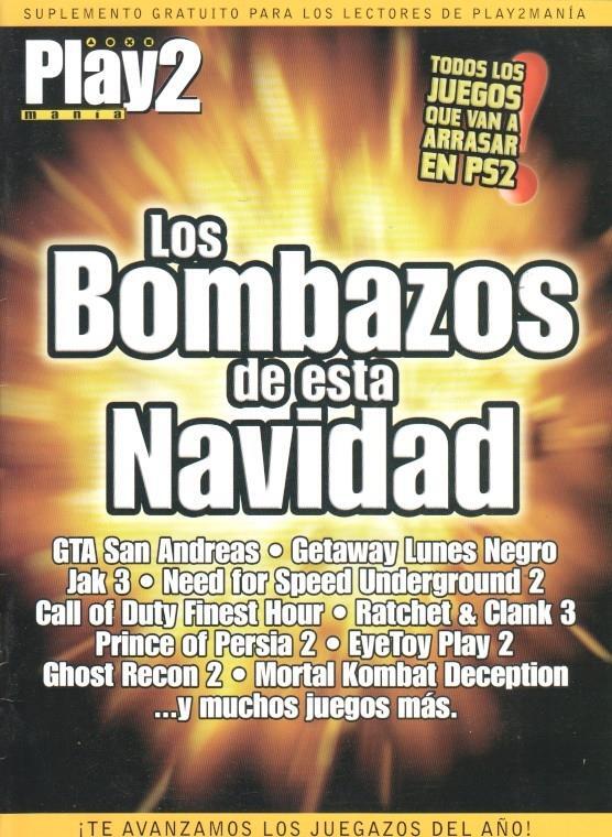 Play2 Mania Suplemento No. 70: Los bombazos de esta navidad
