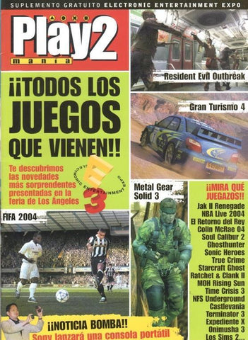 Play2 Mania Suplemento No. 54: Todos los juegos que vienen