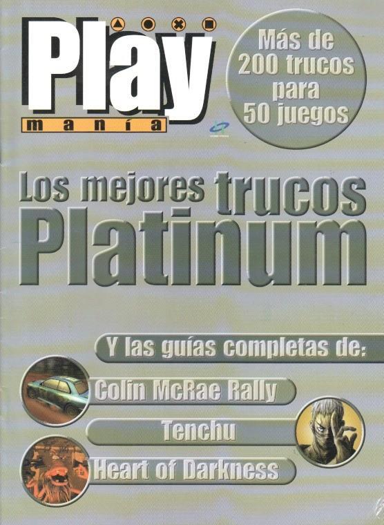 Play Mania Suplemento No. 13: Los mejores trucos Platinum