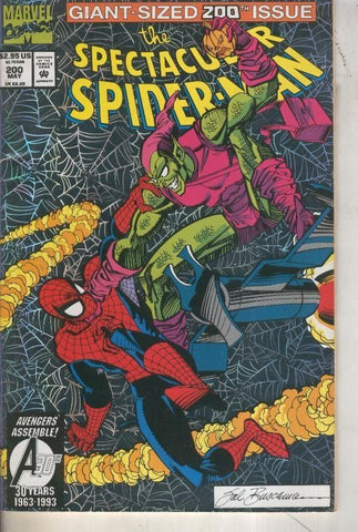 The Spectacular Spider-Man volumen 1 numero 200 (1993)  (portada semiolografica)