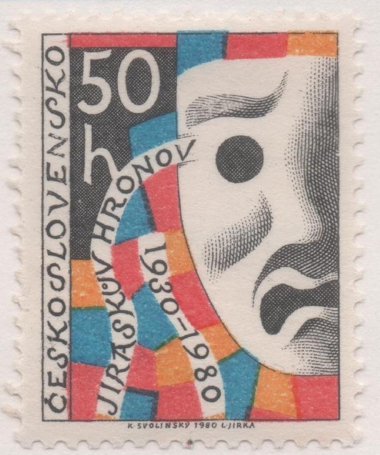 Sello E02116: hoja 150, Checoslovaquia: Sello Multicolor, dentado, 50º Aniversario del Festival de Jirasek, 1851 - 1930. Hronov, 50 Haleru