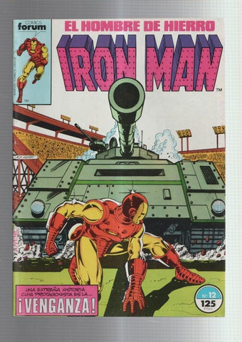 Planeta: El hombre de Hierro-Iron Man vol 1 numero 12: Venganza