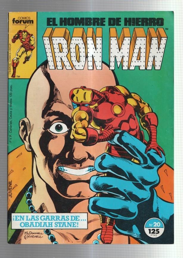 Planeta: El hombre de Hierro-Iron Man vol 1 numero 20: El caparazon vacio