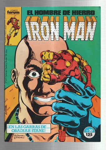 Planeta: El hombre de Hierro-Iron Man vol 1 numero 20: El caparazon vacio