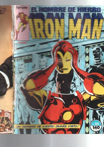 Planeta: El hombre de Hierro-Iron Man vol 1 numero 23: procede de retapado