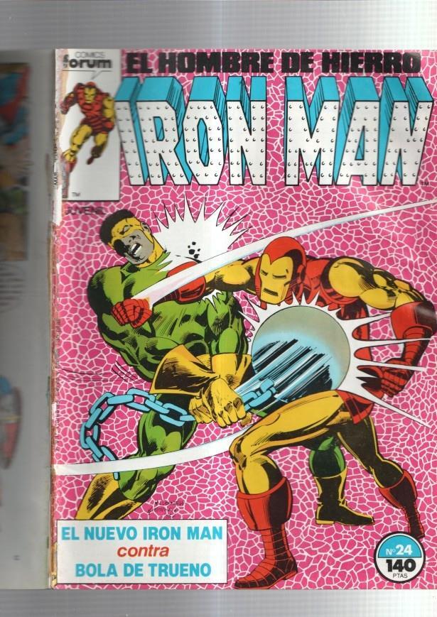 Planeta: El hombre de Hierro-Iron Man vol 1 numero 24: procede de retapado