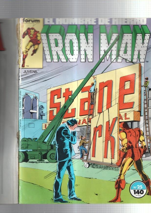 Planeta: El hombre de Hierro-Iron Man vol 1 numero 25: procede de retapado