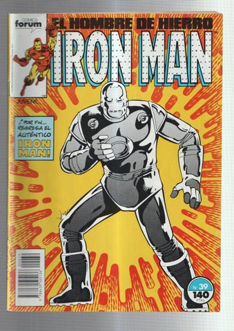 Planeta: El hombre de Hierro-Iron Man vol 1 numero 39: Perder el tacto