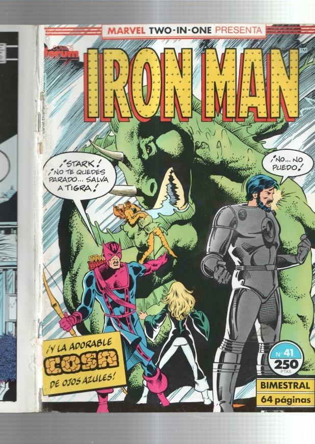 Planeta: El hombre de Hierro-Iron Man vol 1 numero 41: numerado 1 en interior