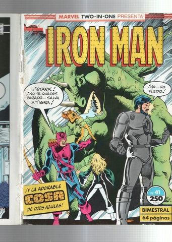 Planeta: El hombre de Hierro-Iron Man vol 1 numero 41: numerado 1 en interior