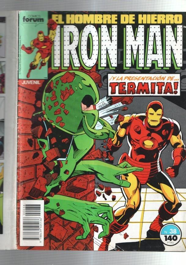 Planeta: El hombre de Hierro-Iron Man vol 1 numero 38: numerado 2 en trasera
