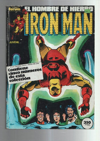 Planeta: El hombre de Hierro-Iron Man vol 1 retapado numeros 31 al 35