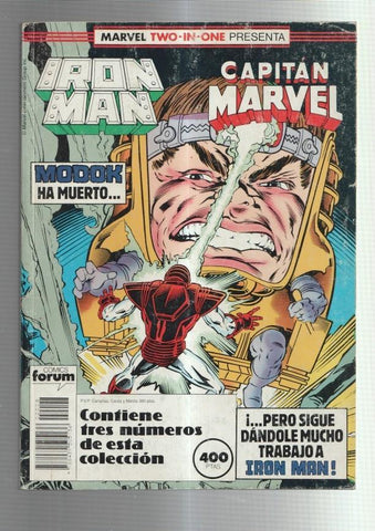 Planeta: El hombre de Hierro-Iron Man vol 1 retapado numeros 47 al 49 
