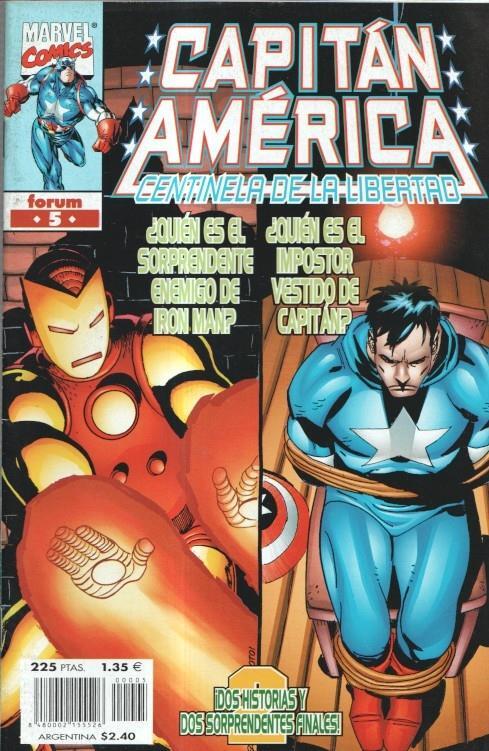 Planeta: Capitan America centinela de la libertad numero 05: Viejo soldado