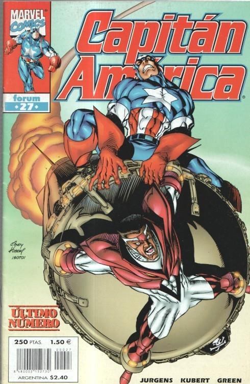 Planeta: Capitan America centinela de la libertad numero 27: final de esta coleccion