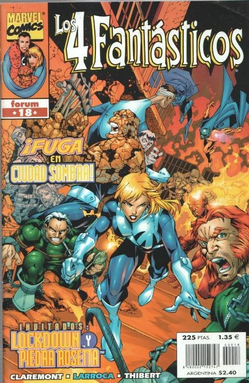 Planeta: Los 4 Fantasticos volumen 3 numero 18: Fuga de Bedlam