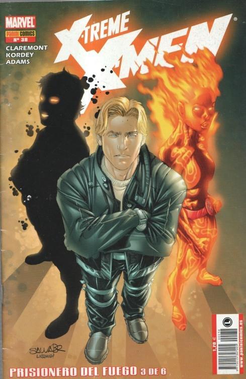 Panini: X Treme - X Men año 1 numero 38: Prisionero del fuego