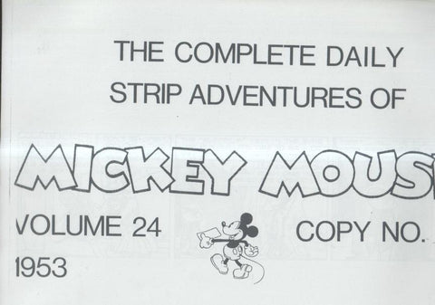 The Complete Daily Strip Adventures of MICKEY MOUSE, año 1953