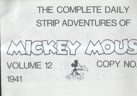 The Complete Daily Strip Adventures of MICKEY MOUSE, año 1941