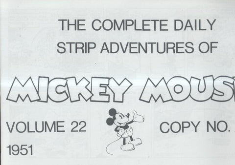 The Complete Daily Strip Adventures of MICKEY MOUSE, año 1951