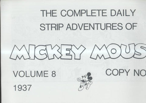 The Complete Daily Strip Adventures of MICKEY MOUSE, año 1937