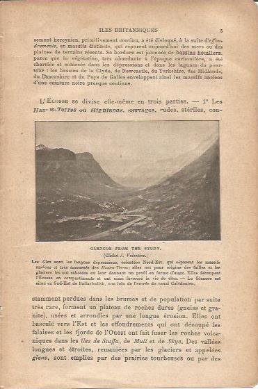LAMINA V00001: Vista Glencoe, Islas Britanicas